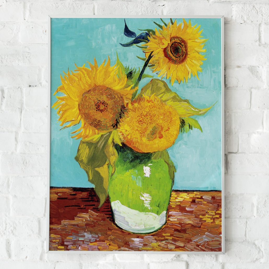 Pintura de girassol de Van Gogh