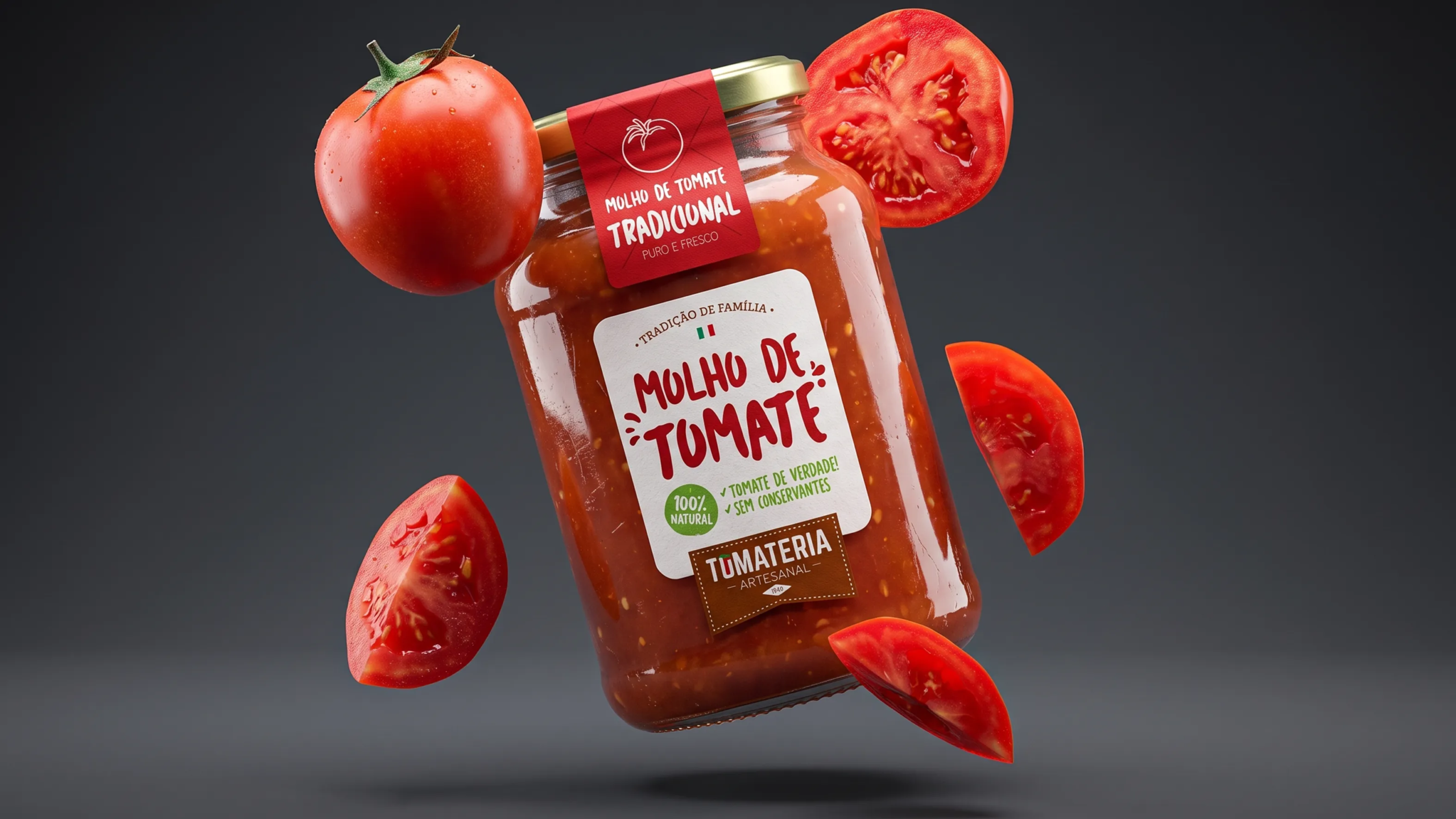 Branding da Tomateria: Design de Embalagem e Lançamento