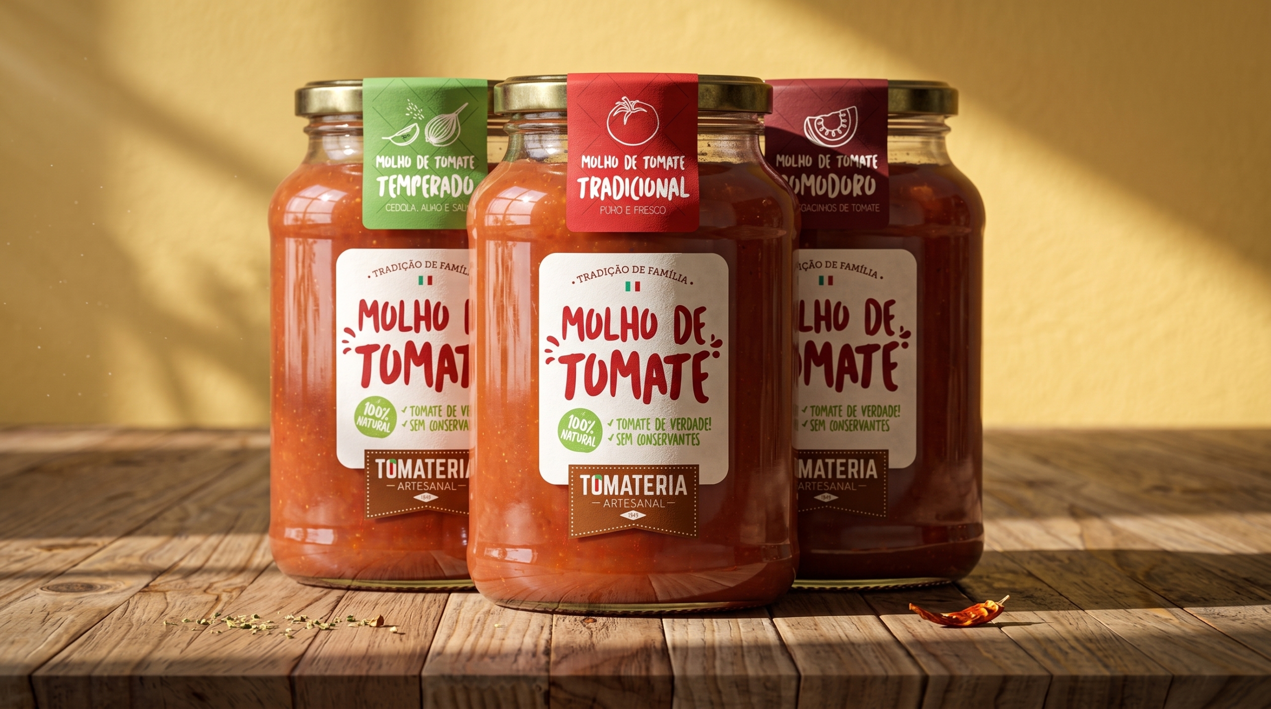 Branding da Tomateria: Design de Embalagem e Lançamento