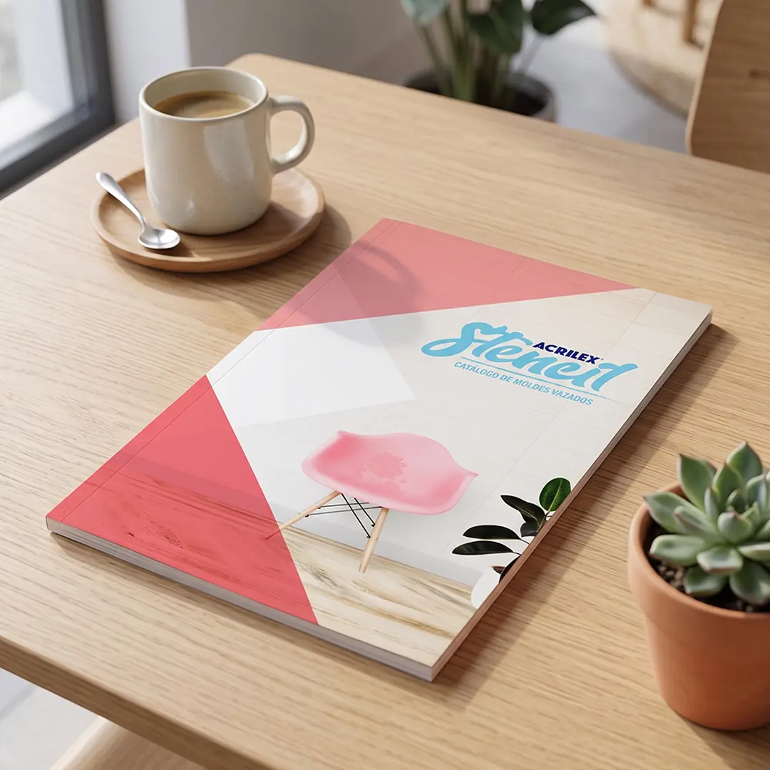 Catálogo Stencil Acrilex - Vencedor do Brasil Design Award