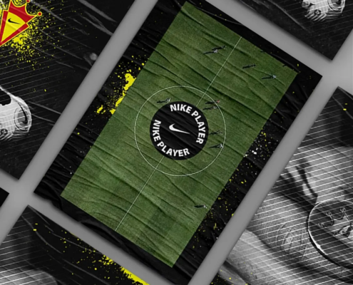 Key Visual Nike Premier Cup: Design Estratégico | Capokia!