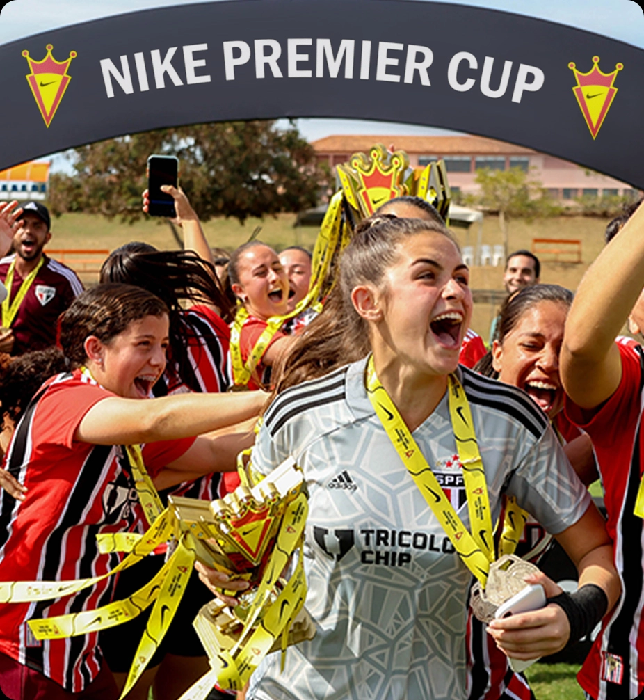 Key Visual Nike Premier Cup: Design Estratégico | Capokia!
