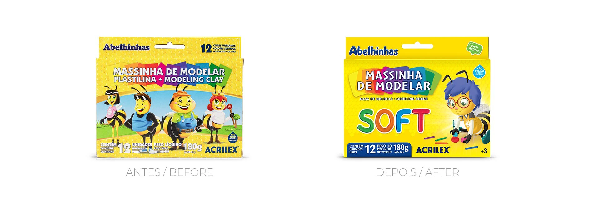 Abelhinhas - Branding e Package Design, Design de embalagem