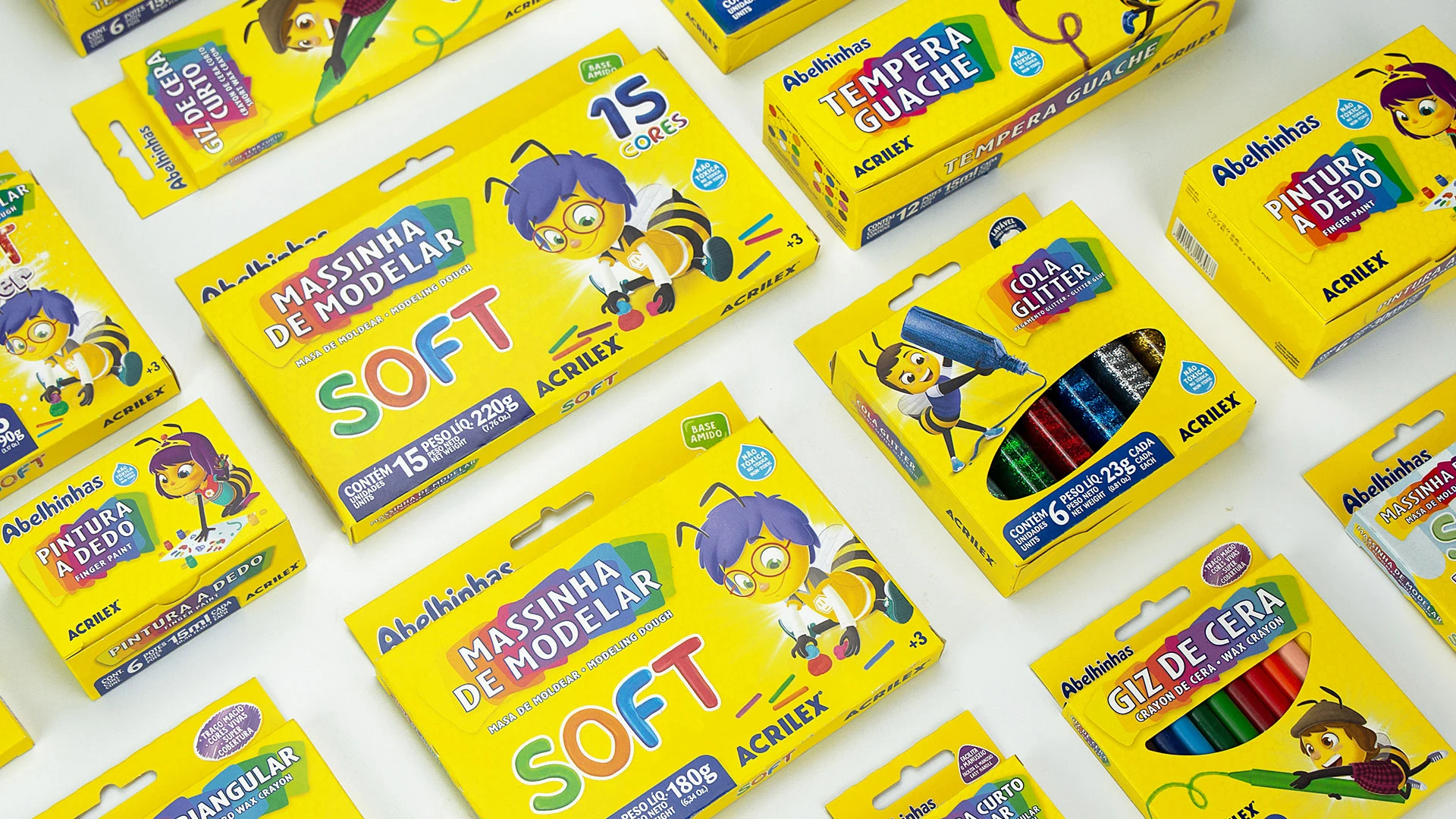 Abelhinhas - Branding e Package Design, Design de embalagem