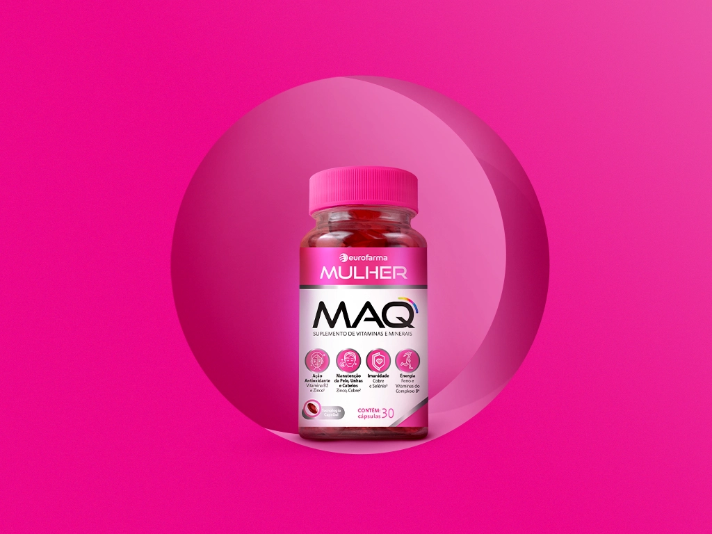 MAQ Suplementos Eurofarma MAQ Eurofarma - Design de Embalagem | Redesign | Posicionamento de Marca