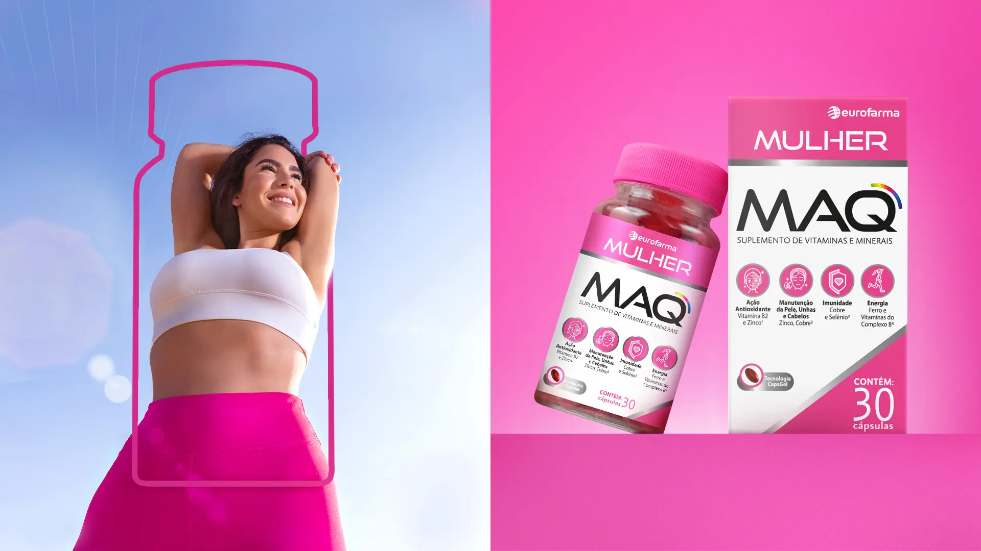 MAQ Eurofarma - Design de Embalagem | Redesign | Posicionamento de Marca