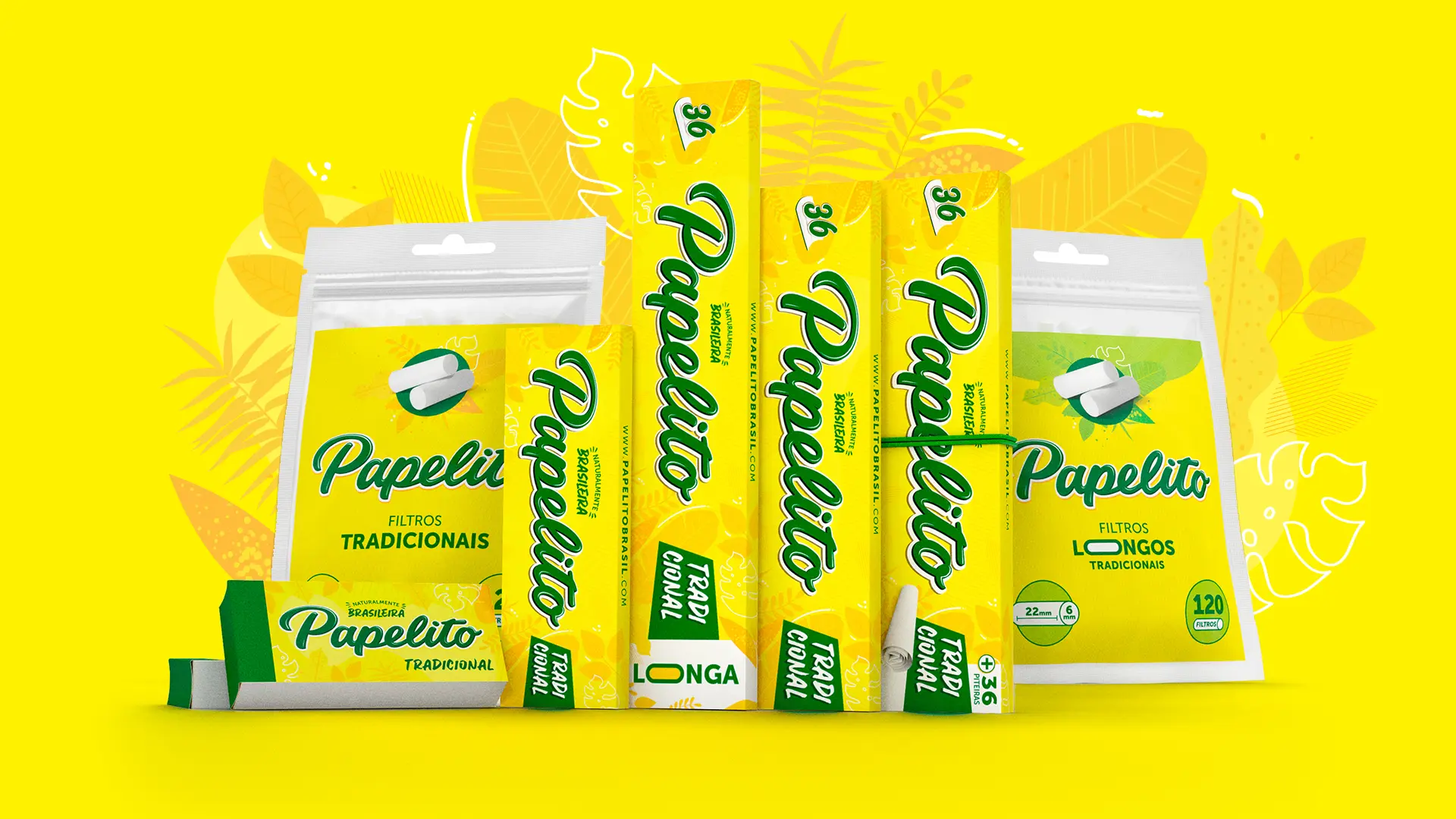 Rebranding da Papelito: Case de Identidade e Embalagem | Capokia! Rebranding e Embalagem Papelito Brasil