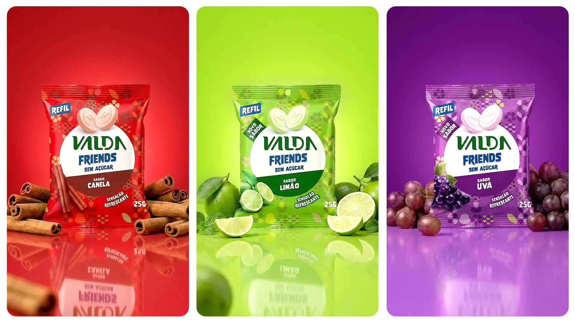 Pastilhas Valda - Design System | Reranding | Package | Design
