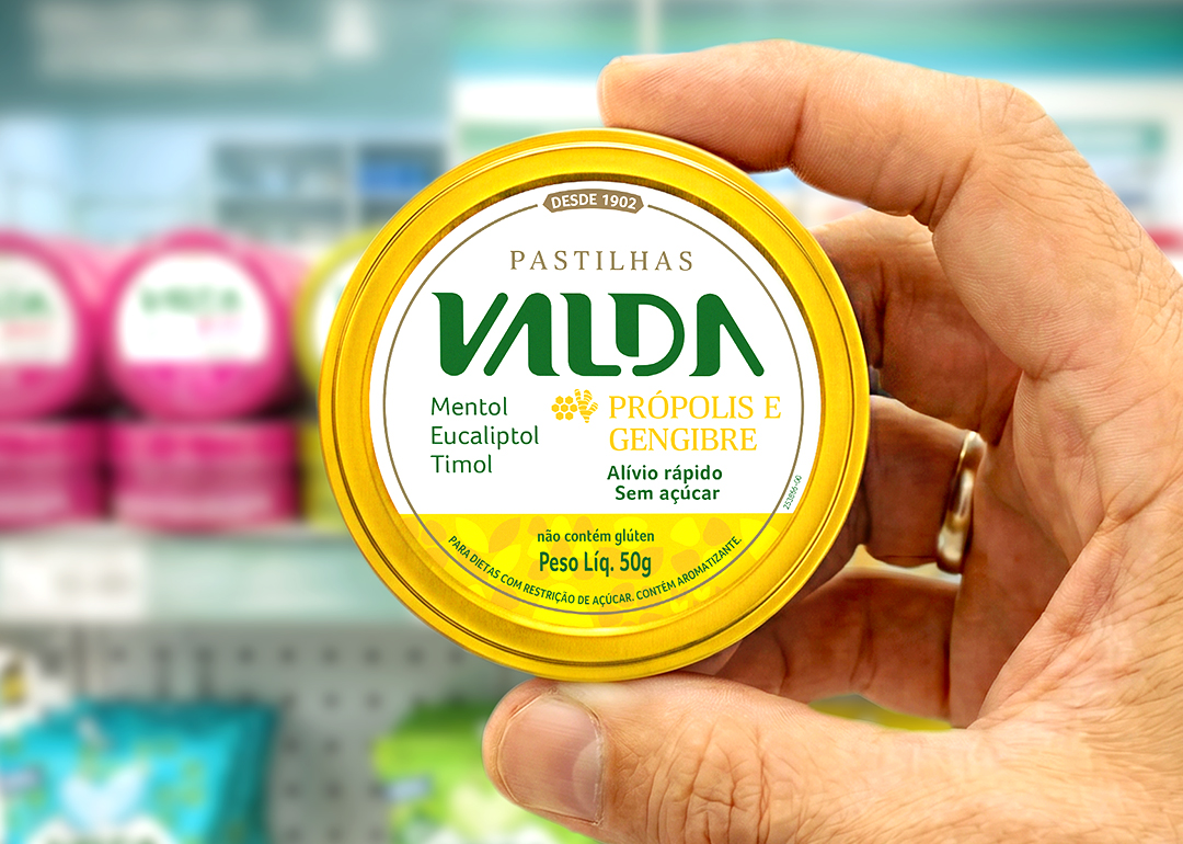 Pastilhas Valda - Design System | Reranding | Package | Design