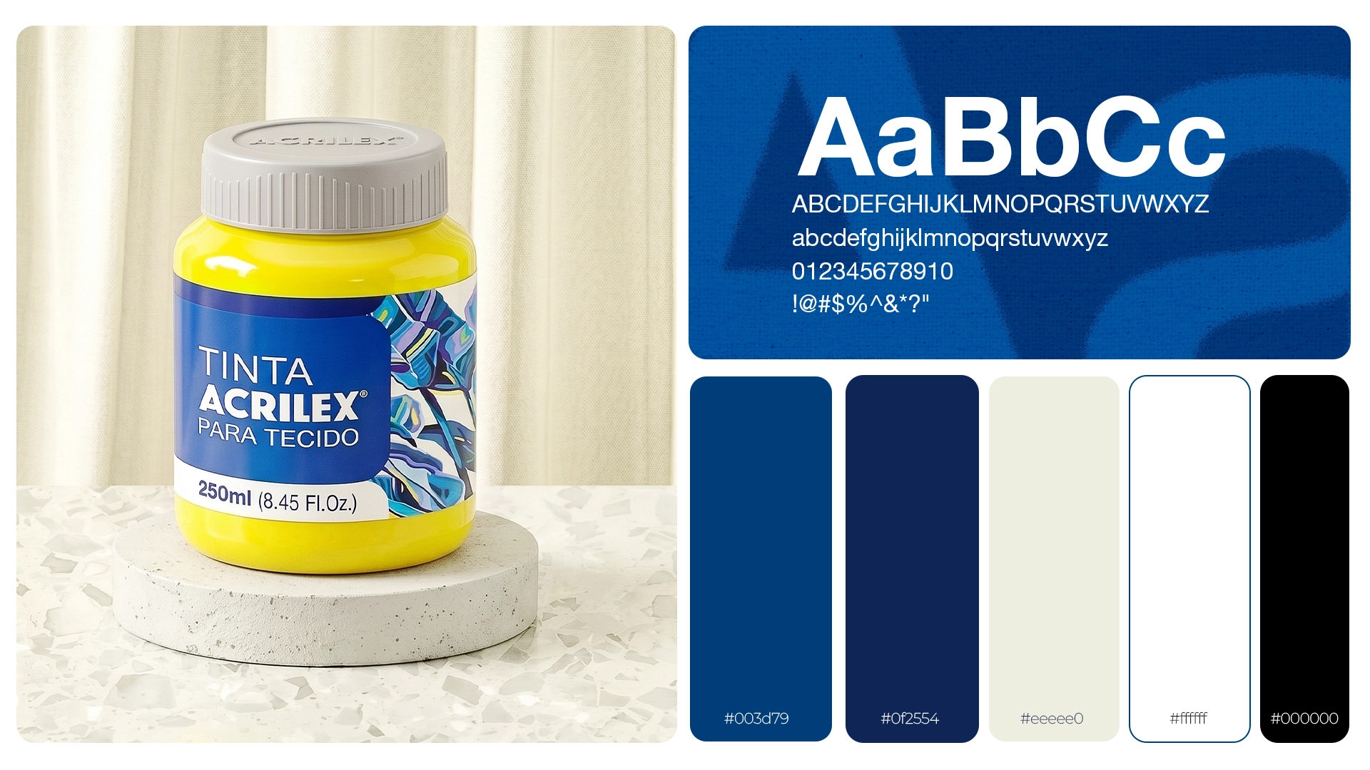 Redesign de Embalagem Acrilex