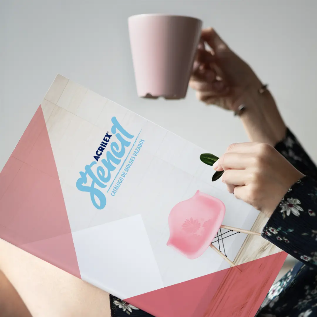 Catálogo Stencil Acrilex - Vencedor do Brasil Design Award