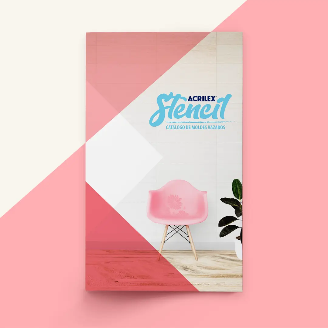 Catálogo Stencil Acrilex – Vencedor do Brasil Design Award
